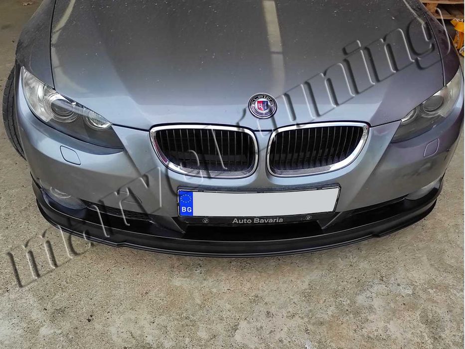 спойлер (добавка) за предна броня БМВ / BMW E92 / E93 - 3 серия Купе