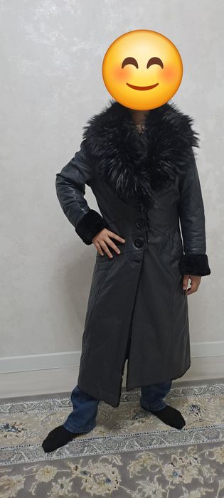 Турецкая натуральная кожанная дубленка