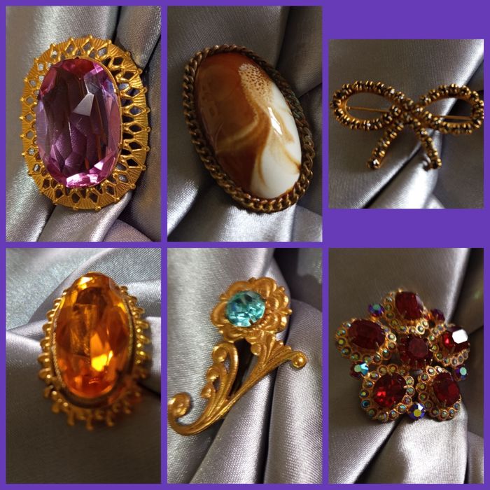 Винтажные броши времён СССР