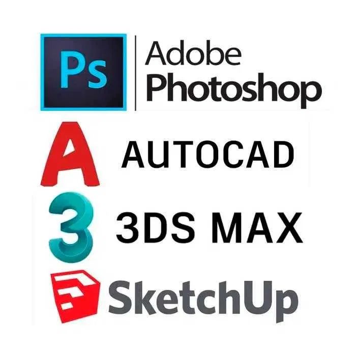 Установка Автокад, Офис, Корел, Ревит