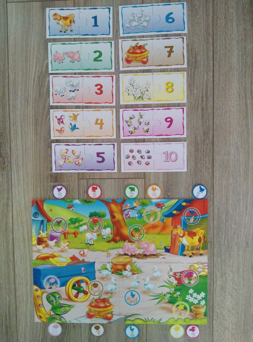 Забавна детска игра "Числа"