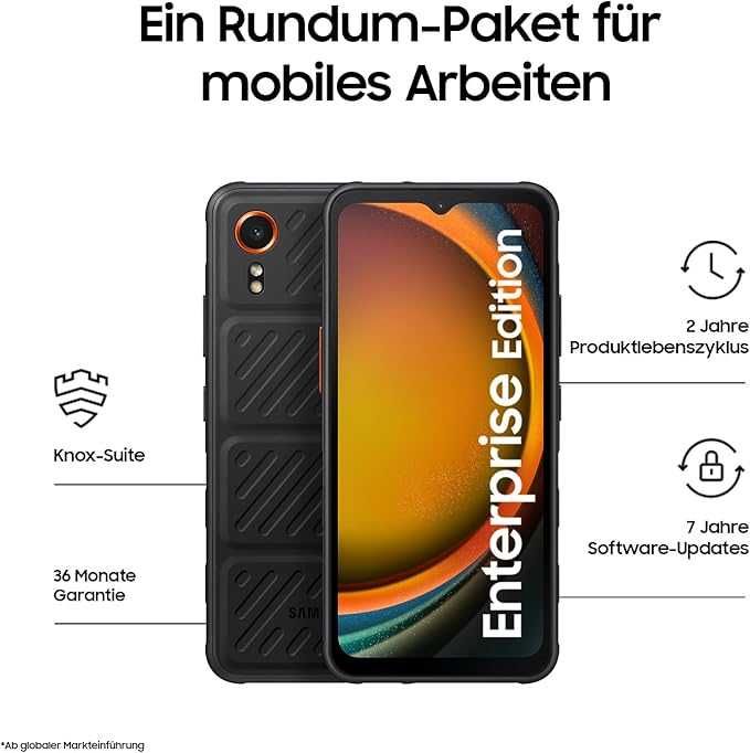 Нов! 2г. Гаранция! Samsung Galaxy XCover 7 G556B 5G 128GB Dual - Black