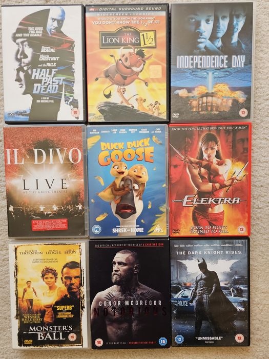 Оригинални  DVD на Английски език от лична колекция