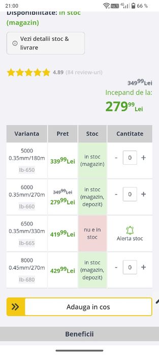 Mulinete okuma longbow 80