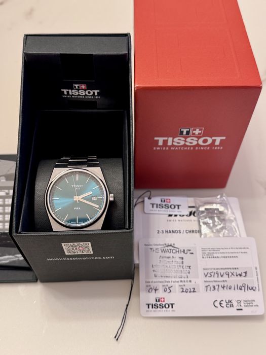 Tissot Prx green