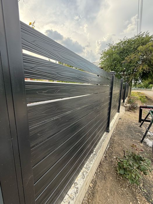 Gard din Lemn Compozit wpc