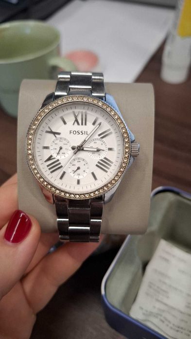 Ceas Fossil Dama Argintiu