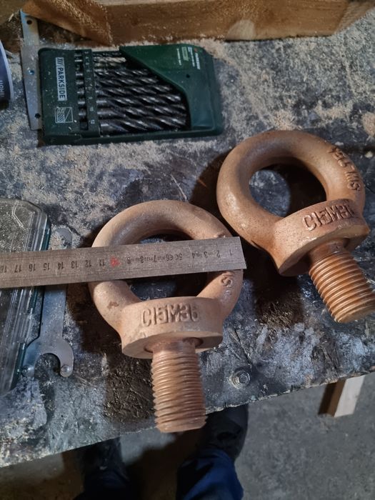 Ocheti inel de ridicare cu surub surub cu inel șurub cu ochi  remorca