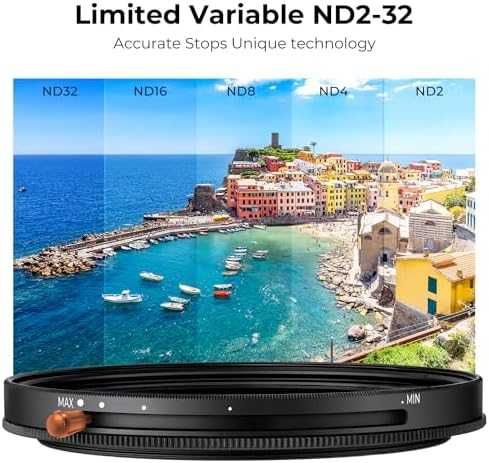 Нов Професионален ND2-32 CPL Филтър за Фотография 72mm K&F Concept