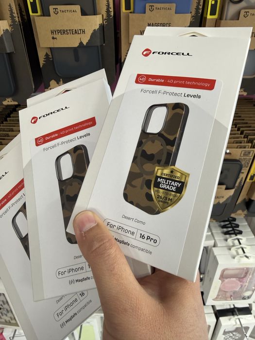 iPhone 16,16 Pro,16 Pro Max камуфлажни magsafe гърбове