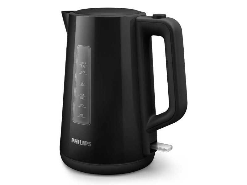 Електрическа Кана за Вода Philips HD9318/20, 1.7L, Черна