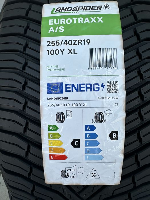Нови всесезонни гуми LANDSPIDER EUROTRAXX A/S 255/40R19 100Y XL БОРД 2554019
