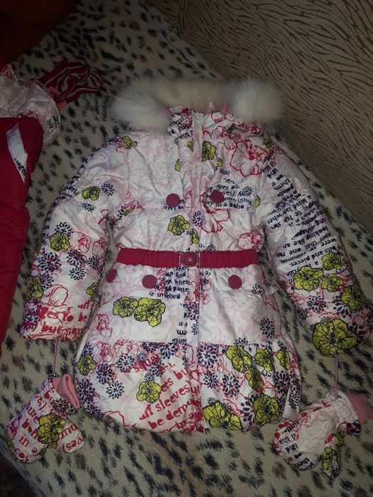 Комбенизон весна-зима девочка 2-4 лет