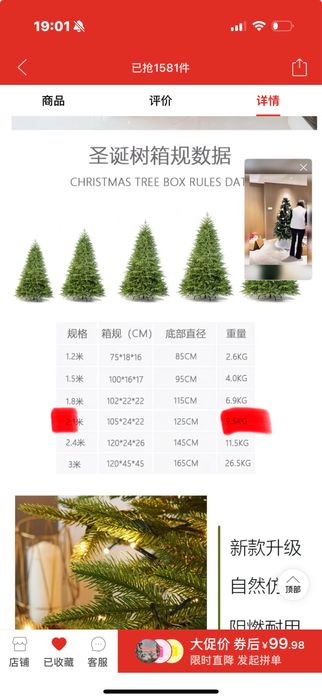 Ель новогодняя (новая).