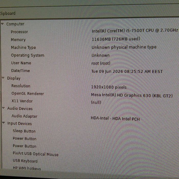 HP EliteDesk 800 G3 Mini PC