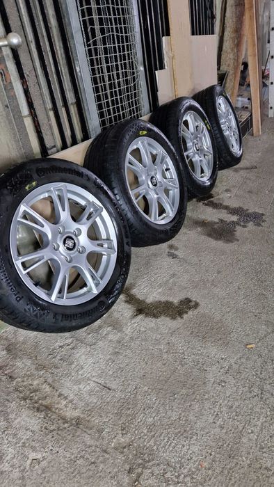 SEAT Джанти със летни гуми 205/55/16 6,5J ET46 5×112 ЦО56,6 ДОТ0523