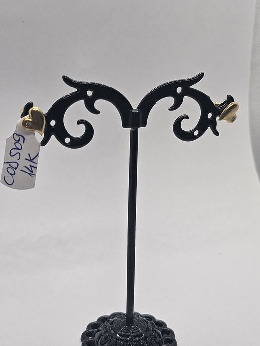 Vand cercei din aur 14 k 1.74 g cod 509