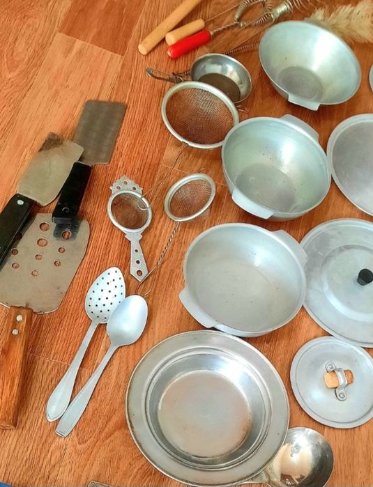 Крышки Чашки Ситечки Половники