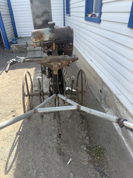 Самодельный мотоплуг