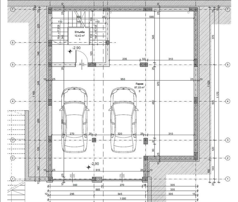 Триетажна къща 318 м² с три спални и двоен гараж