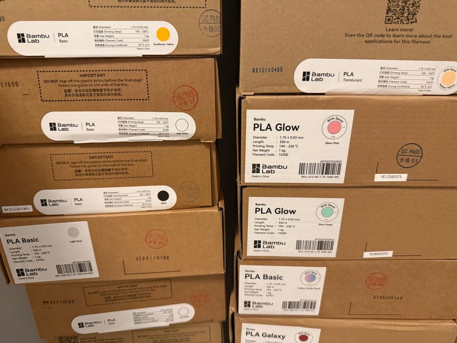 Filament  pentru imprimanta 3D - PLA - PETG - Bambu Lab - sigilat