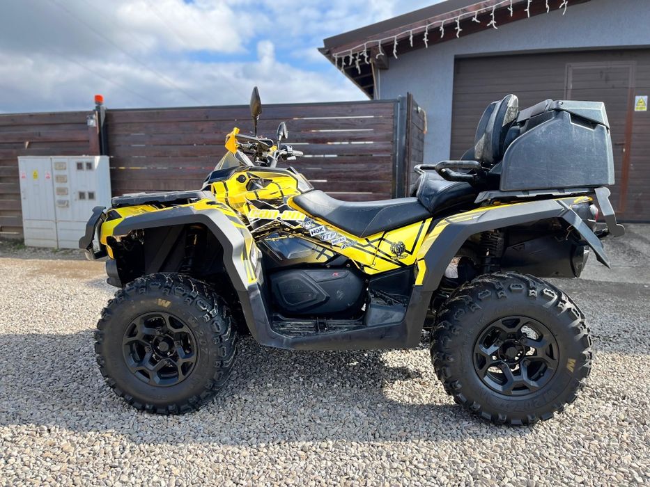 Can Am Outlander Max XT 800CM, RAR EFECTUAT, CARTE RO, variante atv