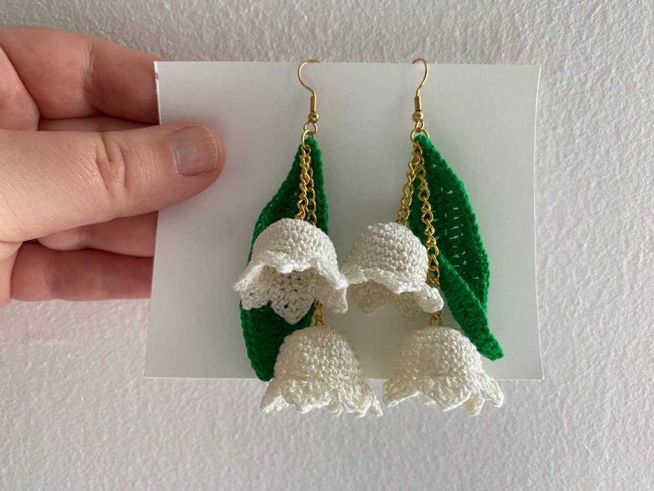 Cercei crosetati, diferite modele