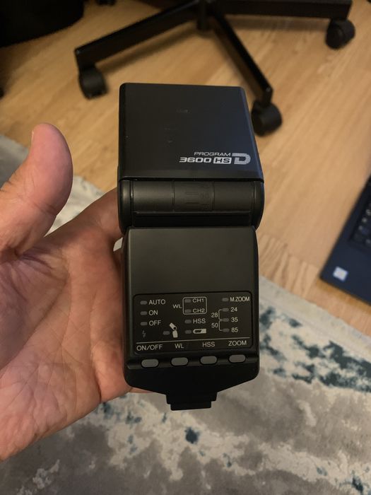 Filtru polarizat si blit