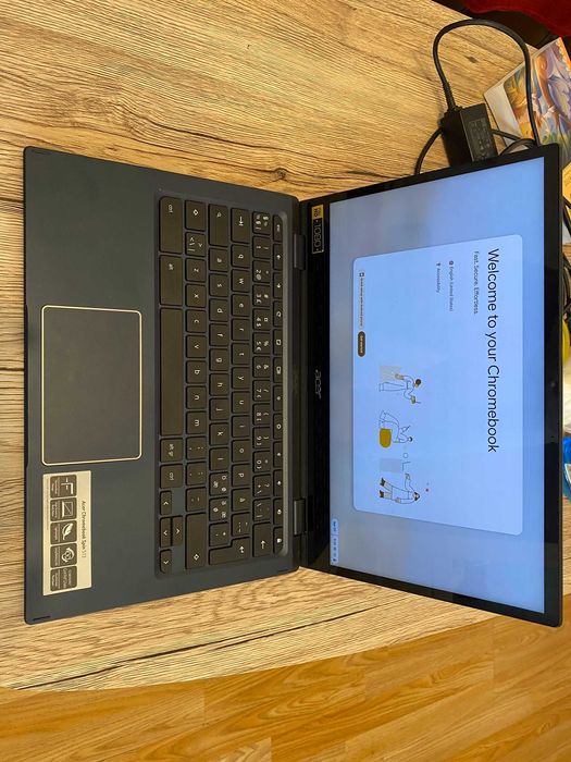Acer Chromebook Spin 513 CP513-1H – Snapdragon 7c, 4 GB RAM, 64 GB, 13.3" FHD Touch
