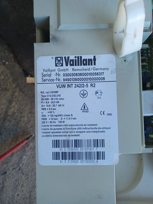Centrala termica Vaillant VUW INT 242/2-5