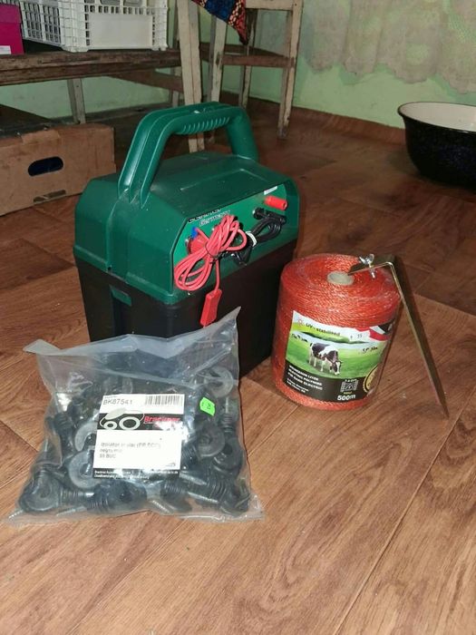Gard electric, 500 de metri, nefolosit