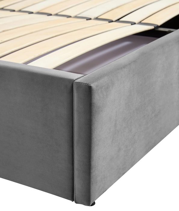 Тапицирано легло Palazzo Сиво