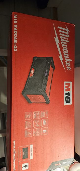 Boxă radio Milwaukee M18 RADDAB+ G2 – NOUĂ