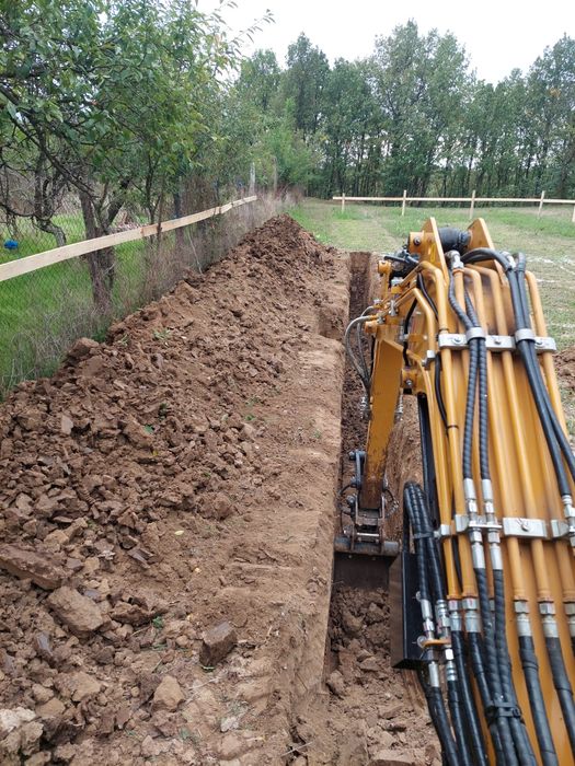 Inchiriez  miniexcavator 2.8 tone- utilaj NOU, Transport agregate