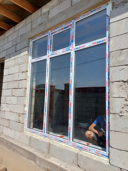 Пластиковые окна двери  витражи