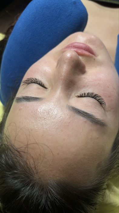 Наращивание ресниц на дому