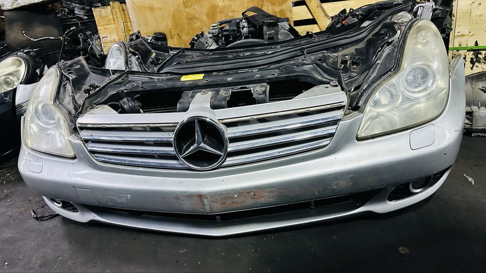 C219 CLS500 ноускат авторазбор мерседес фары бампер авторазбор мерседе