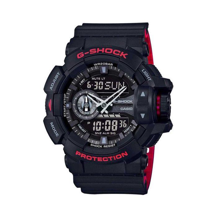 Нов мъжки часовник Casio G-Shock Red Glow GA-400HR-1AER