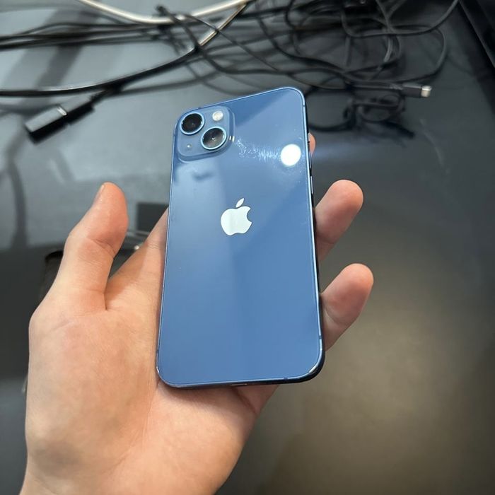 iPhone 13 512гб синий с дефектом (торг)