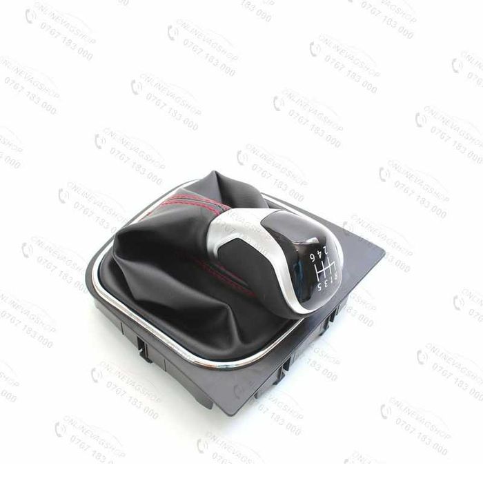 Nuca schimbator viteze piele VW Golf 5, Golf 6, Jetta, Eos, Scirocco