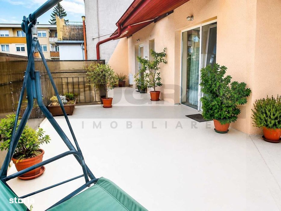 Penthouse de 92mp cu terasa de 105mp,modern, parcare, zona Iulius Mall