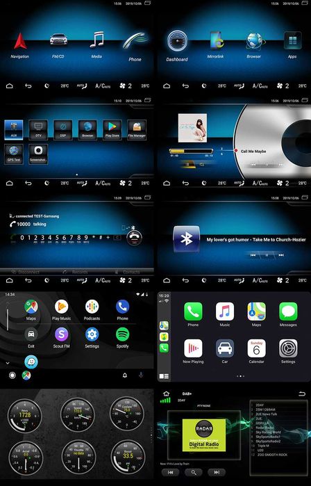 Mercedes-Benz GL-Class/ML 2012- 2018 Android Mултимедия/Навигация