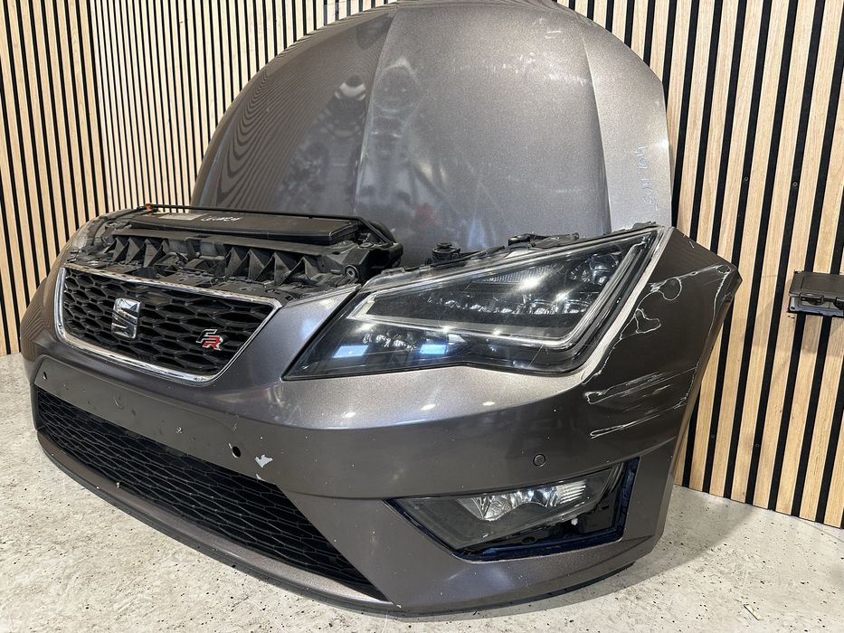 Fata completa Seat Leon 3 5F 2014 capota far full led bara FR trager