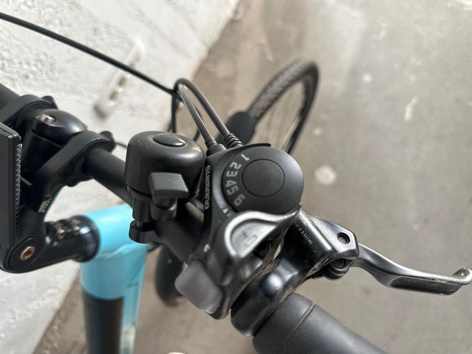 Bicicleta Electrica Dama Ampere Deluxe, 27" -A-