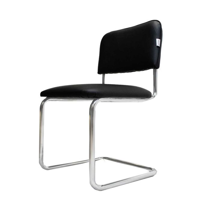 Оптом! Стул Сильвия CHROME кож-зам черный Перечисления есть