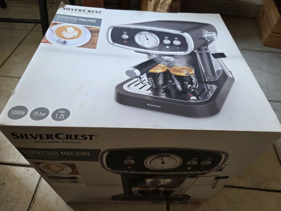 Espressor manual 1050w - accesorii complete