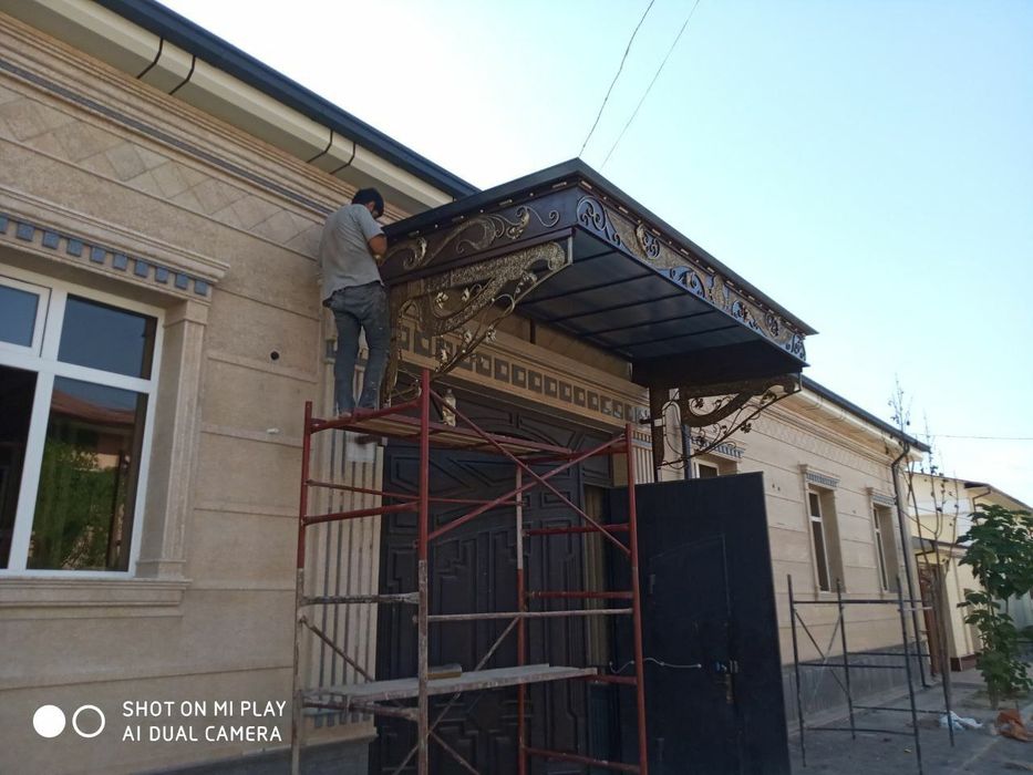 Навес, Решотка, Перила, Ограждения, Лексан. Металлоконструкция