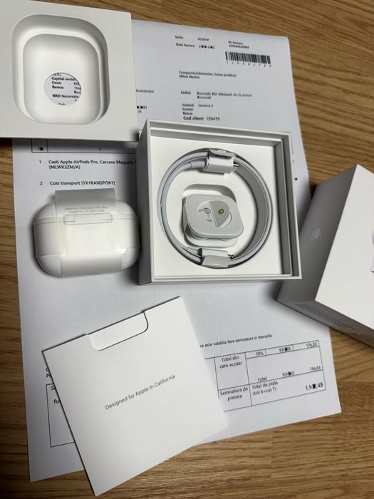 Casti AirPods Pro 1 originale Apple
