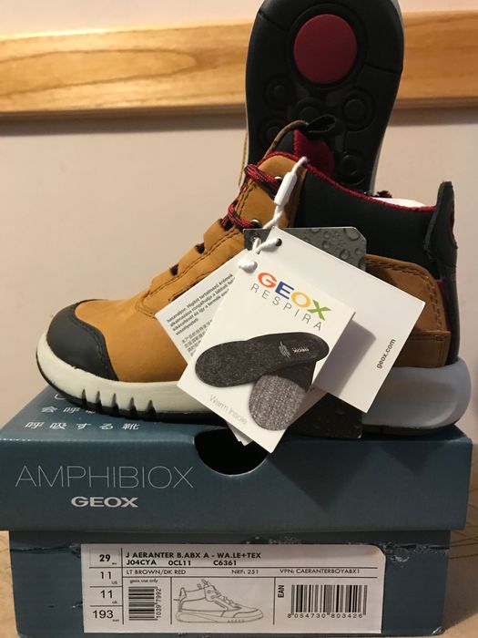 детски ботушки Geox 29 номер водоустойчиви
