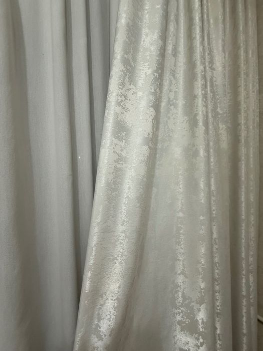 Шторы и тюль белые